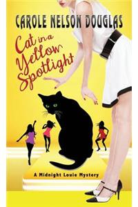 Cat in a Yellow Spotlight