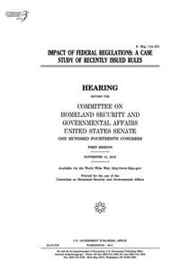 Impact of federal regulations