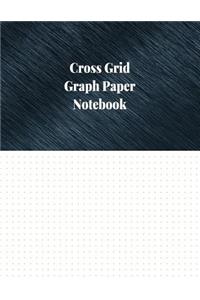 Cross Grid Graph Paper Notebook