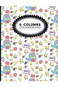 6 Columns Columnar Pad
