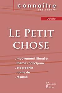 Fiche de lecture Le Petit chose de Alphonse Daudet (Analyse littéraire de référence et résumé complet)