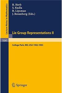 Lie Group Representations II