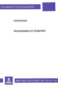 Konzentration im Unterricht