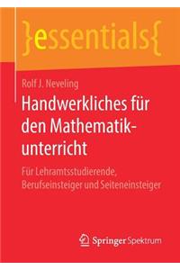 Handwerkliches Für Den Mathematikunterricht