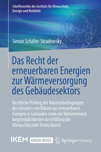 Recht Der Erneuerbaren Energien Zur Wärmeversorgung Des Gebäudesektors