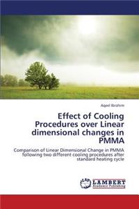 Effect of Cooling Procedures Over Linear Dimensional Changes in Pmma