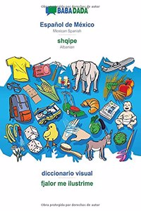 Español de México - shqipe, diccionario visual