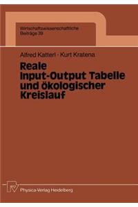 Reale Input-Output Tabelle und ökologischer Kreislauf