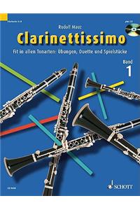 Clarinettissimo Vol. 1 Book/CD