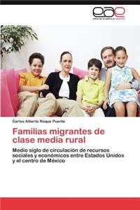 Familias migrantes de clase media rural