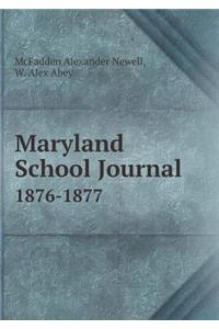 Maryland School Journal 1876-1877