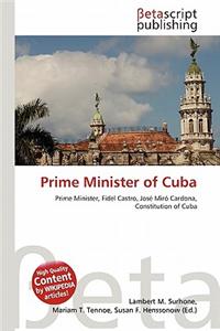 Prime Minister of Cuba