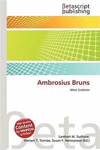 Ambrosius Bruns