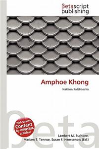 Amphoe Khong