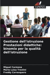 Gestione dell'istruzione Prestazioni didattiche