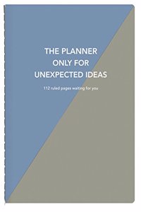 Nava Planner Notebook Medium Blue/Grey