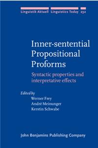 Inner-sentential Propositional Proforms