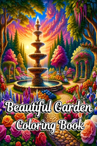 Beautiful Garden Coloring Book