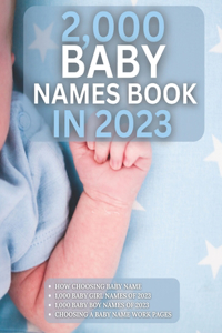 Baby Names Book in 2023