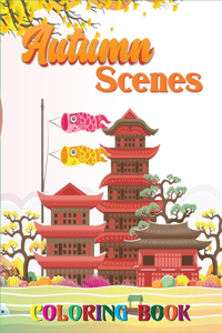Autumn Scenes Coloring Book
