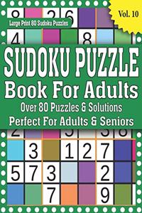Sudoku Puzzle Book For Adults