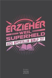Wochenplaner 2020 - Erzieherin und Erzieher
