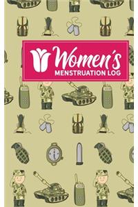 Women's Menstruation Log