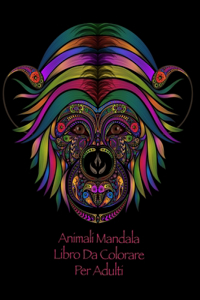 Animali Mandala Libro Da Colorare Per Adulti