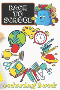 back to school coloring book
