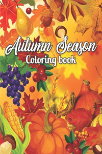 Autumn Season Coloring Book