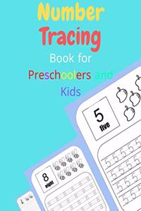 Number Tracing Book for Preschoolers and Kids