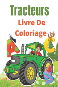 Tracteurs Livre De Coloriage