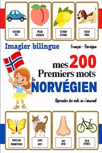 Imagier bilingue - Mes 200 premiers mots en Norvégien