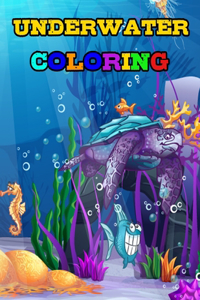 coloring book Water worlds for kids & toddlers - activity books Water worlds for preschooler - coloring book for Boys, Girls, Fun, ... book for kids ages 2-4 4-8.