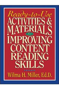 Ready-To-Use Activities & Materials for Improving Content Reading Skills