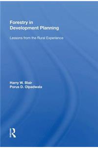 Forestry in Development Planning