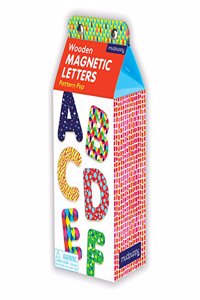 Pattern Pop Wooden Magnetic Letters