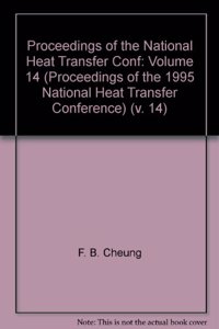 Proceedings of the National Heat Transfer Conference