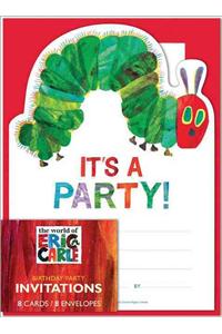 Eric Carle Birthday Invites Cards