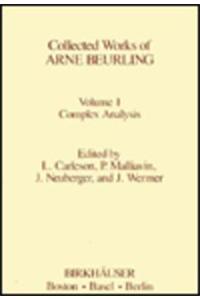 Arne Beurling: Collected Works, Vol. I