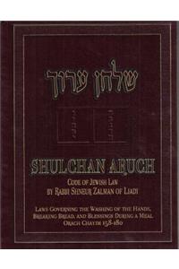 Shulchan Oruch English Vol 5 Orach Chaim 158 - 180