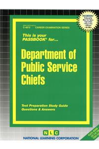 Department of Public Service Chiefs