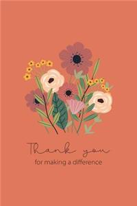 Thank You for Making a Difference