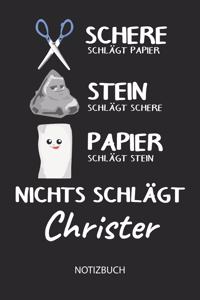 Nichts schlägt - Christer - Notizbuch