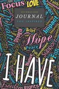 Affirmations Journal