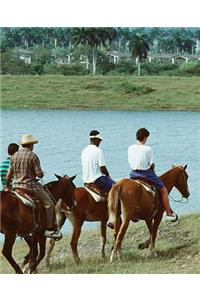 Horse Photo School Composition Book Equine Tropical Trail Ride