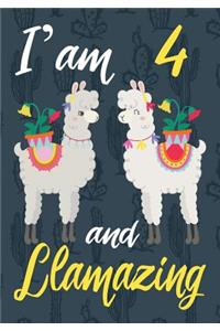 I'am 4 And Llamazing