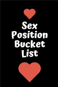 Sex Position Bucket List