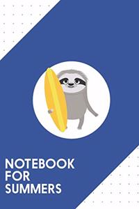 Notebook for Summers
