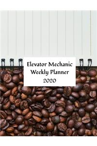 Elevator Mechanic Weekly Planner 2020